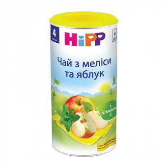 Дитячий чай HiPP з меліси та яблук 200 г (9062300104407) фото №1