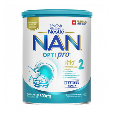 Дитяча суміш Nestle NAN 2 Optipro 2'FL від 6 міс. 800 г (1000016) фото №1