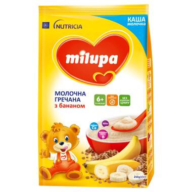 Дитяча каша Milupa молочна гречана з бананом для дітей від 6 місяців 210 г (5900852054778) фото №2