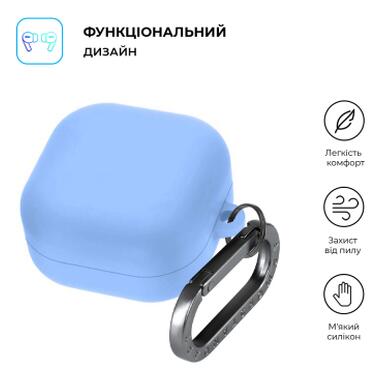 Чехол для наушников Armorstandart Hang Case для Samsung Galaxy Buds 4 / 4 Pro Light Blue (ARM90991) фото №2