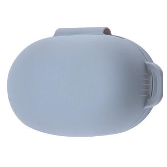 Силіконовий футляр для навушників Epik AirDots 3 Сірий / Lavender Gray фото №1