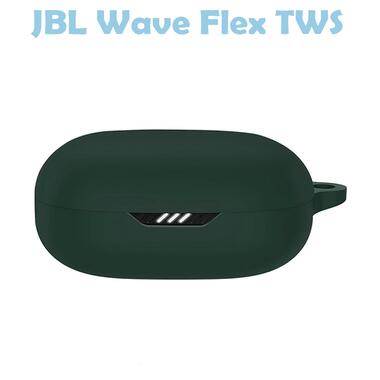 Чохол BeCover Silicon JBL Wave Flex TWS Dark Green (710194) фото №1