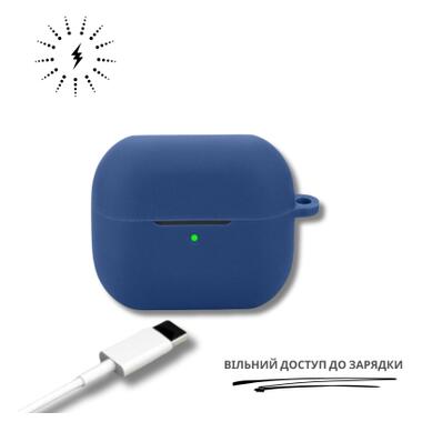 Чехол для наушников BeCover для Samsung Galaxy Buds 3 FE Deep Blue (715111) фото №3