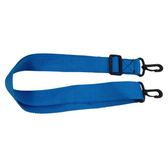 Яскравий ремінь на плечі для дорожньої або спортивної сумки Portfolio блакитний фото №2
