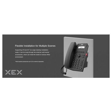 SIP-телефон початкового рівня Fanvil X301G фото №9