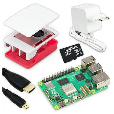 Стартовий комплект Raspberry Pi 5 - 4 ГБ / EU фото №1