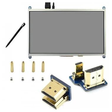 Екран Waveshare 10.1  1024x600 LCD IPS  Resistive TS  HDMI  для PI 3/PI 4/ (WAV-11870) фото №2