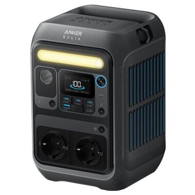 Зарядная станция ANKER SOLIX C300X - 288Wh/AC 300W/140W 3xPD/1xUSB/1xCar/MPPT фото №2