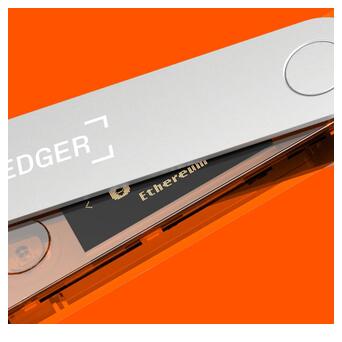 Апаратний криптогаманець Ledger Nano X Blazing Orange фото №3