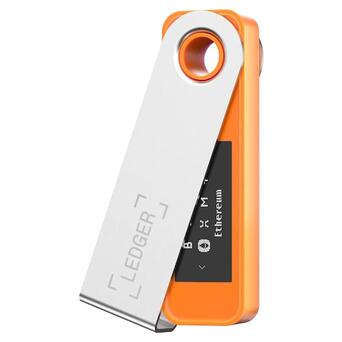 Апаратний криптогаманець Ledger Nano S Plus Orange фото №1