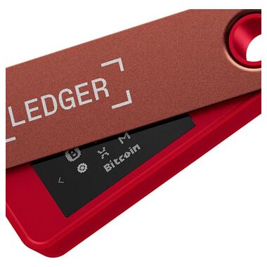 Криптогаманець Ledger Nano S Plus Ruby Red фото №5
