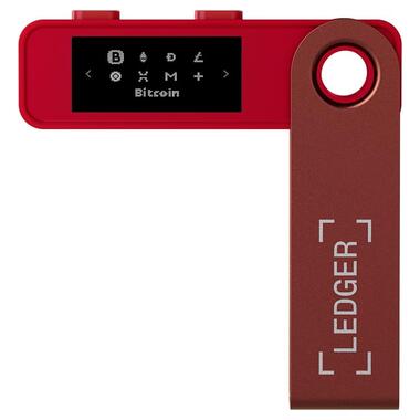 Криптогаманець Ledger Nano S Plus Ruby Red фото №2