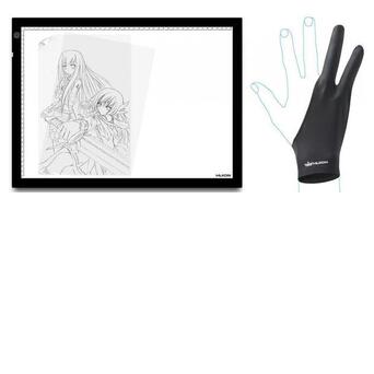 Графічний планшет Huion A3 рукавичка фото №1