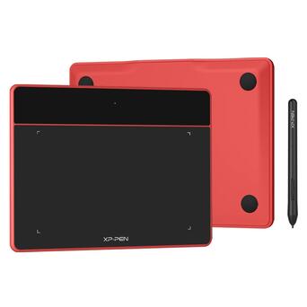 Графічний планшет XP-Pen Deco Fun L red фото №1