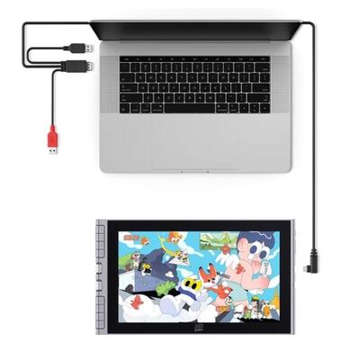 Планшет-монитор XP-Pen Artist12 Pen Display (3nd Gen) Gray (CPCD121FH-GR) фото №9