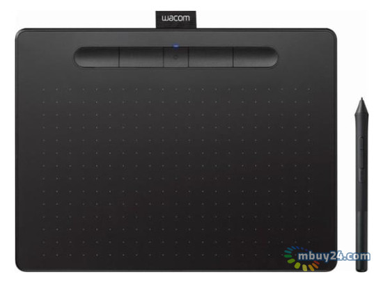 Графічний планшет Wacom Intuos M Bluetooth Black (CTL-6100WLK-N) фото №1