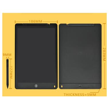 Графічний планшет дошка Primo NST120R 12 для малювання і заміток - Black фото №5