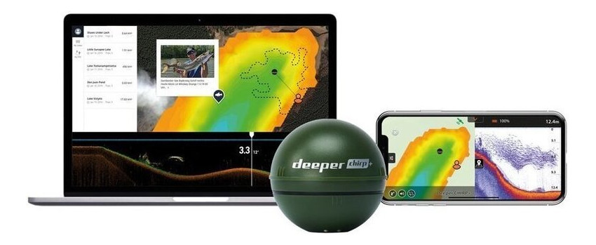 Бездротовий смарт-ехолот Deeper CHIRP (DP3H10S10) WIFI GPS фото №23