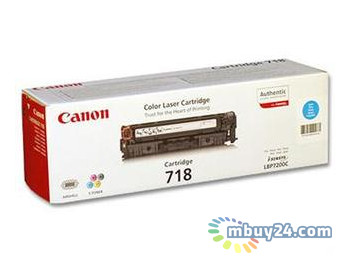 Картридж лазерний Canon 718 LBP-7200 / MF-8330/8350 Cyan (2661B002) фото №1