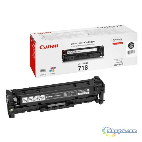 Картридж лазерний Canon 718 LBP-7200 / MF-8330/8350 black (2662B002) фото №1