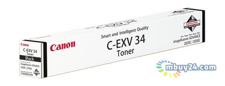 Тонер-картридж для копірів Canon C-EXV34 iRC2020/2030 Black (3782B002) фото №1