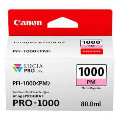 Картридж Canon imagePROGRAF Pro-1000 PFI-1000 Photo Magenta (0551C001) фото №1