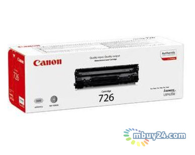 Картридж лазерний Canon 726 Black (3483B002) фото №1