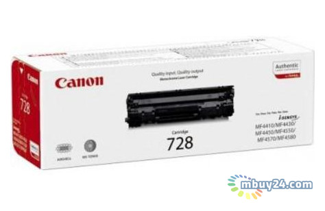 Картридж лазерний Canon 728 Black (3500B002) фото №1