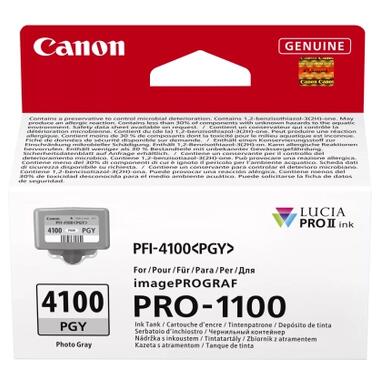 Картридж Canon PFI-4100 Photo Gray (6784C001) фото №1
