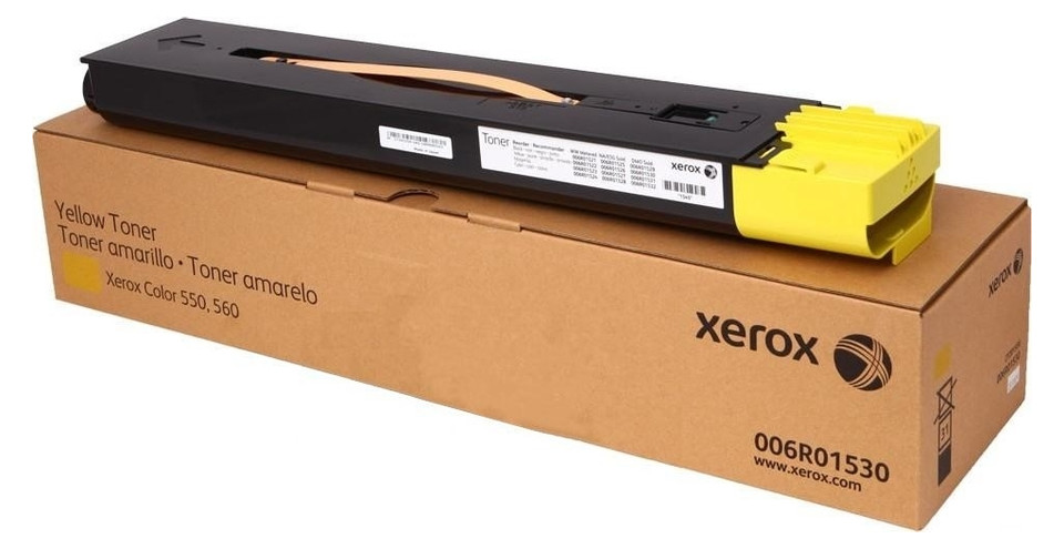 Тонер-картридж Xerox Color 550/560 Yellow (006R01530) фото №1