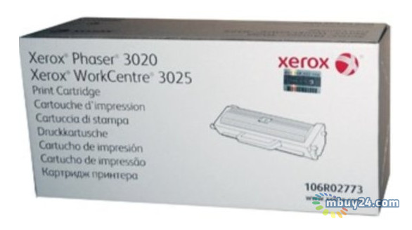 Картридж Xerox PH3020/WC3025 Black (106R02773) фото №1