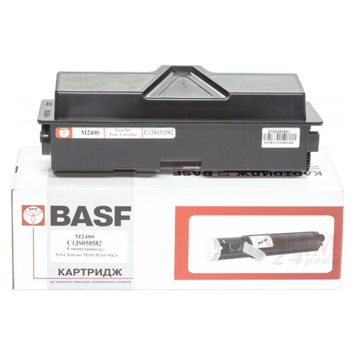 Картридж тонерний Basf для Epson AcuLaser MX20 M2400 Black (Basf-KT-M2400-C13S050582) фото №1