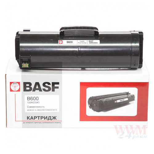 Картридж тонерний Basf Xerox VL B600/B610/B605/B615 аналог 106R03943 Black (Basf-KT-106R03943) фото №2