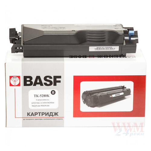 Туба з тонером Basf для Kyocera Mita ECOSYS P6235/TK-5280K Black (Basf-KT-TK5280K) фото №1