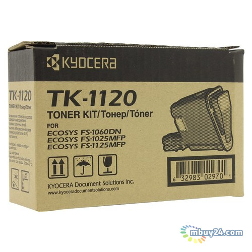 Лазерний картридж Kyocera TK-1120 Black (1T02M70NX1) фото №1