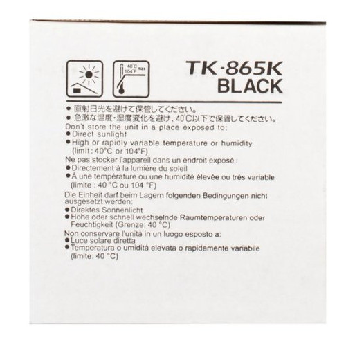 Тонер-картридж Kyocera TK-865 Black (1T02JZ0EU0) фото №4