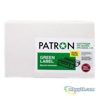 Картридж Patron Green Label HP LJ CE505A/CANON 719 (PN-05A/719DGL) фото №1