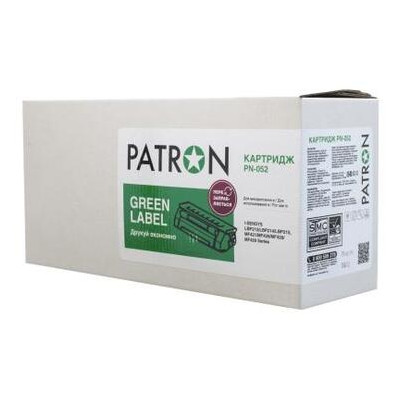 Картридж Patron CANON 052H GREEN Label (PN-052HGL) фото №1