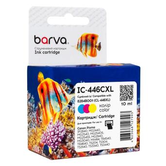 Картридж Barva Canon CL-446 XL color/8284B001, 10 мл (IC-446CXL) фото №1