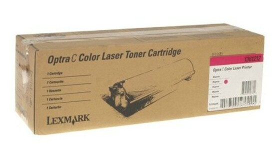 Картридж лазерний Lexmark Optra C Magenta (1361212) фото №2