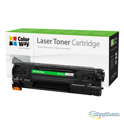 Картридж лазерний ColorWay для Canon (725/712) LBP3100/6000 (CW-C725M) фото №1
