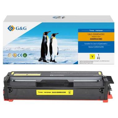 Картридж G&G Xerox C230/C235 Yellow 1.5K (G&G-006R04390) фото №1