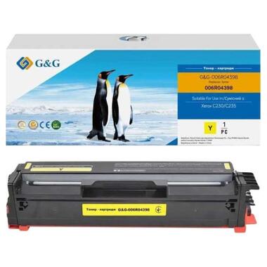 Картридж G&G Xerox C230/C235 Yellow 2.5K (G&G-006R04398) фото №1