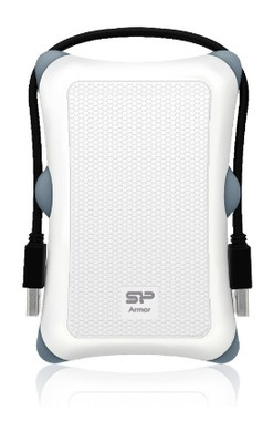 Кишеня для накопичувача Silicon Power Armor A30 2.5 HDD/SSD USB 3.0 White (SP000HSPHDA30S3W) фото №1