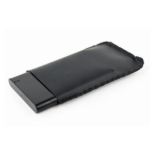 Зовнішня кишеня Gembird SATA HDD 2.5 USB 3.1 алюміній Black (EE2-U3S-6) фото №3