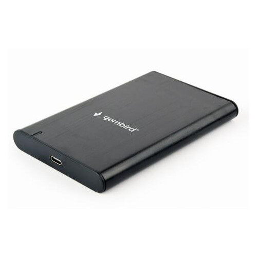 Зовнішня кишеня Gembird SATA HDD 2.5 USB 3.1 алюміній Black (EE2-U3S-6) фото №1