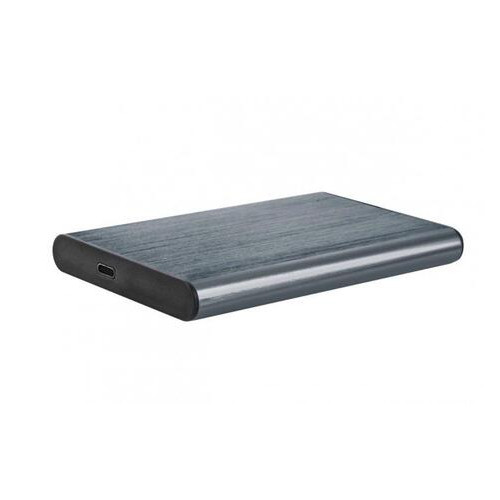 Зовнішня кишеня Gembird SATA HDD 2.5 USB 3.1 алюміній Grey (EE2-U3S-6-GR) фото №1