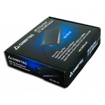 Карман зовнішній 2.5 HDD/SSD CHIEFTEC CEB-2511-U3 фото №5
