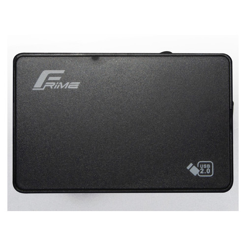 Внешний карман Frime SATA HDD/SSD 2.5 USB 2.0 Plastic Black (FHE10.25U20) фото №1
