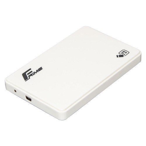 Внешний карман Frime SATA HDD/SSD 2.5 USB 2.0 Plastic White (FHE11.25U20) фото №2